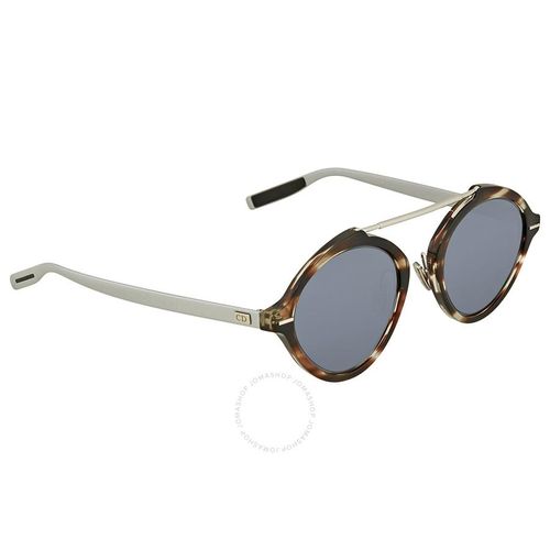 Kính Mát Dior Blue Round Sunglasses CD System 9G0 KU-1